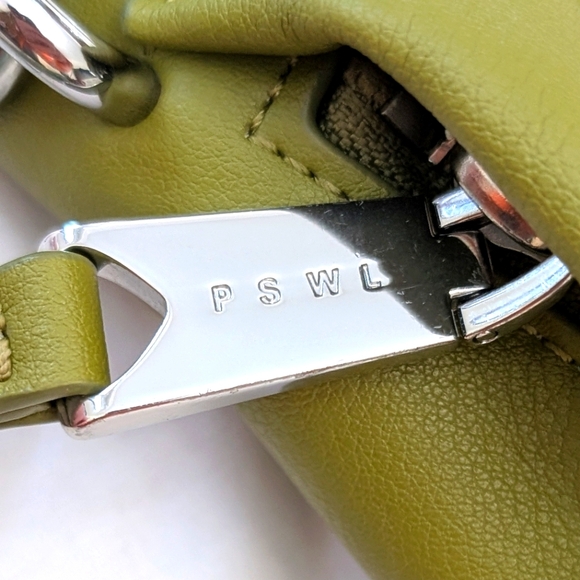 Proenza Schouler White Label Stanton Leather Sling Bag in Moss - Picture 6 of 13